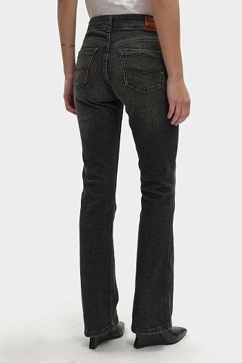 Худи хлопковое черное Pepe Jeans