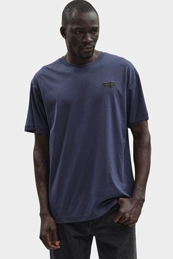 Футболка хлопковая синяя Bikkembergs