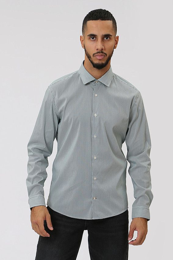 Сорочка д/р Strellson Зеленый