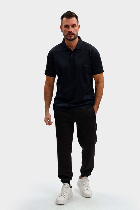 Поло Karl Lagerfeld Синий