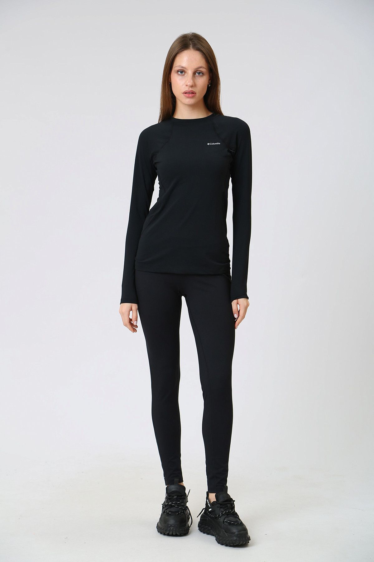 Джемпер термобелье Midweight Stretch Long Sleeve Top Columbia Черный
