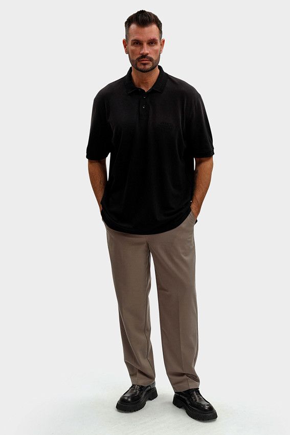 Поло Armani Exchange Черный