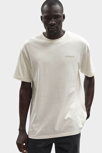 Футболка хлопковая молочная Bikkembergs