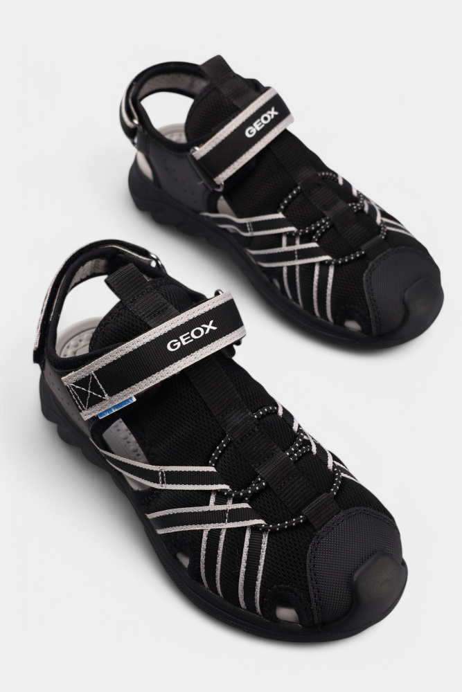 J55F1A01454C Сандалии Geox Черный