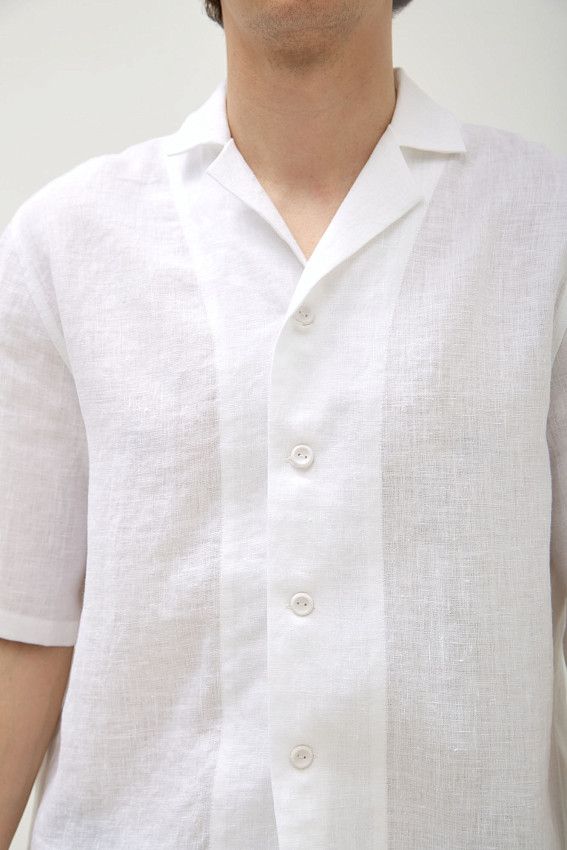 Рубашка с коротким рукавом The Hills Белый