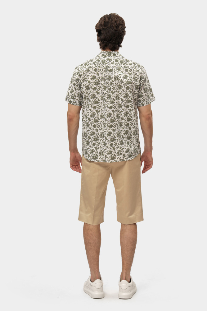 552615_605521 Сорочка льняная Karl Lagerfeld Белый