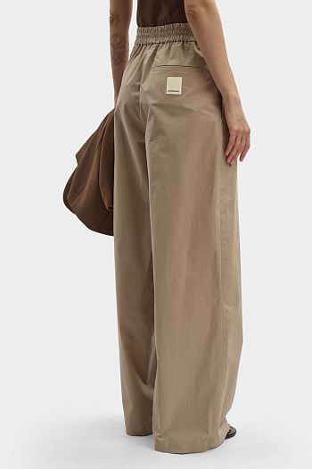 Брюки из хлопка Emporio Armani