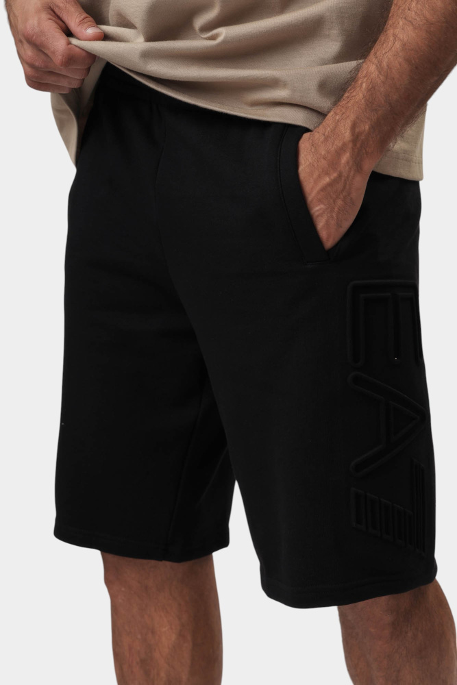 7M000153_AF10432 Шорты трикотажные EA7 Черный