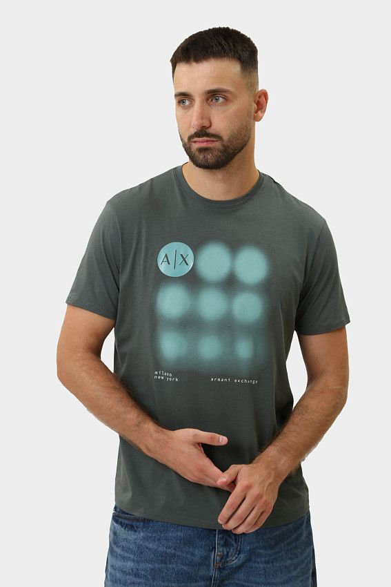 Футболка Armani Exchange Зеленый