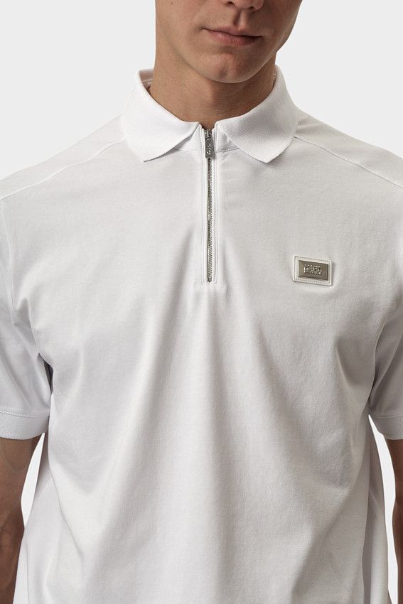 Поло Karl Lagerfeld Белый