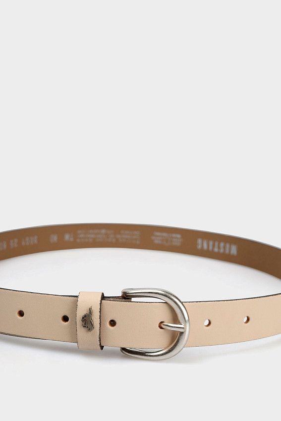 Ремень Mustang Бежевый