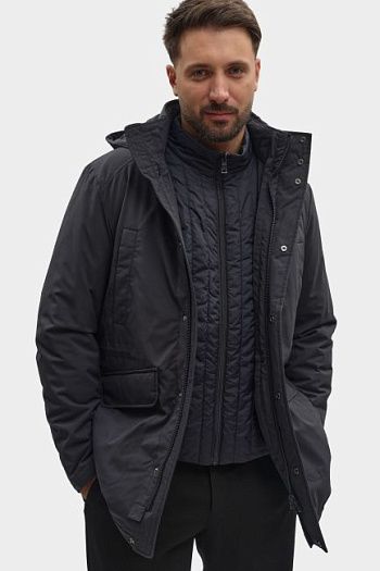 Куртка зимняя черная Geox