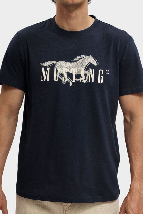 Футболка Mustang Синий