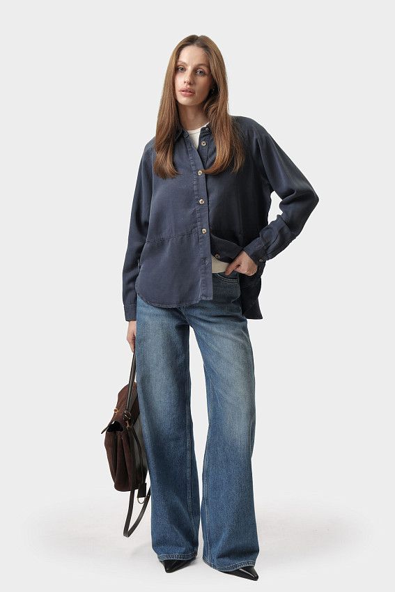 Блузка Mustang Синий