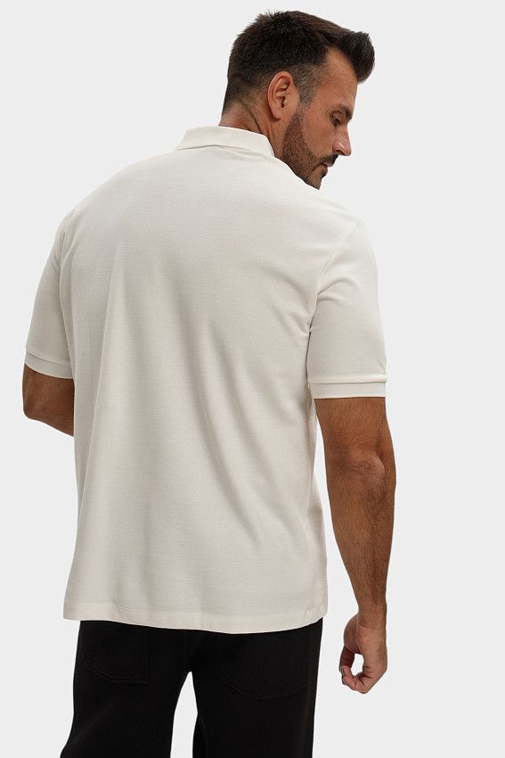 Поло Armani Exchange Белый