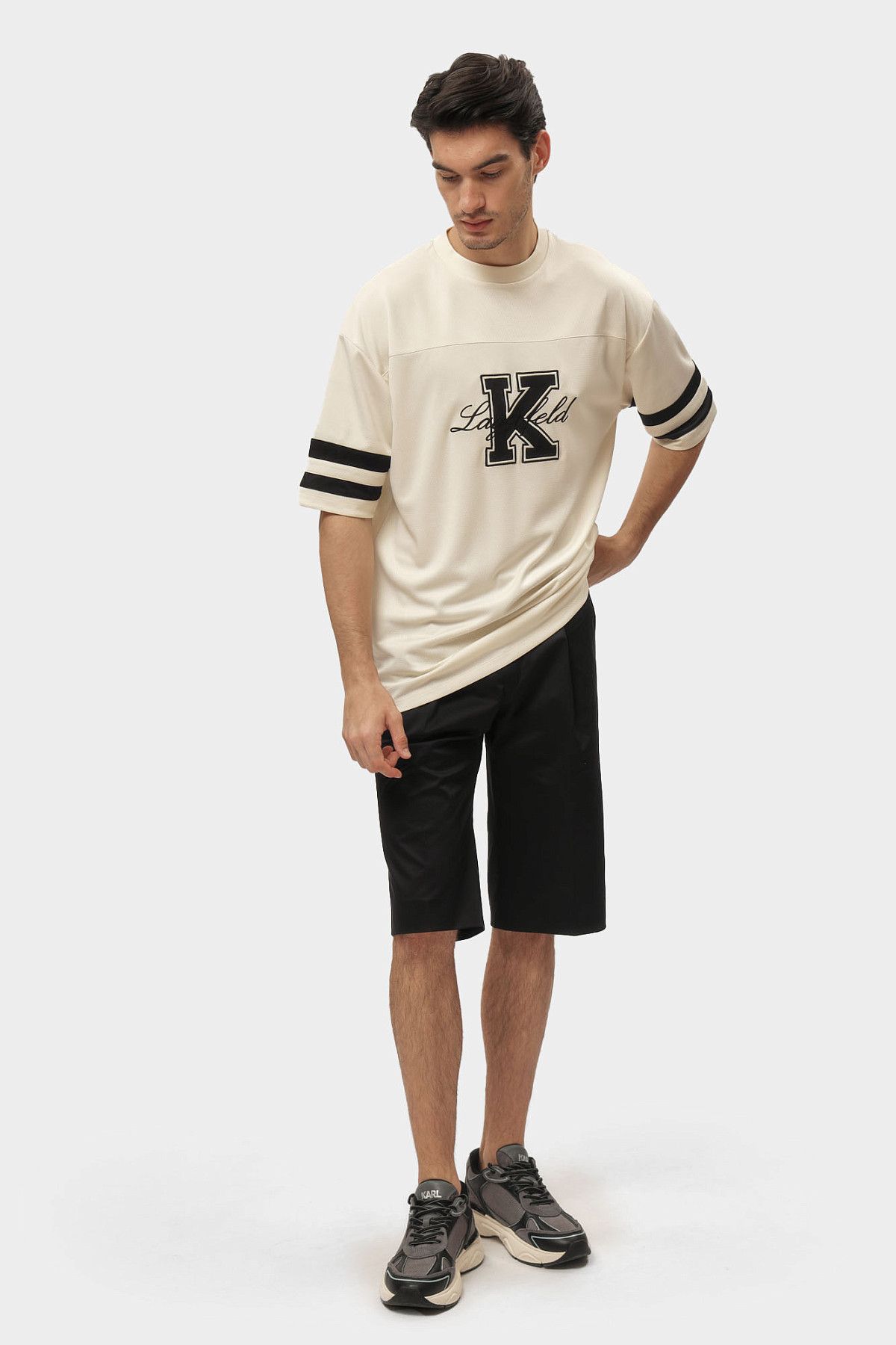 Футболка Karl Lagerfeld Бежевый