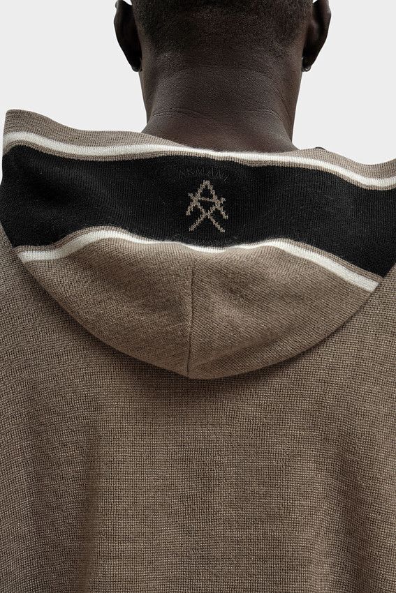 Худи Armani Exchange Коричневый