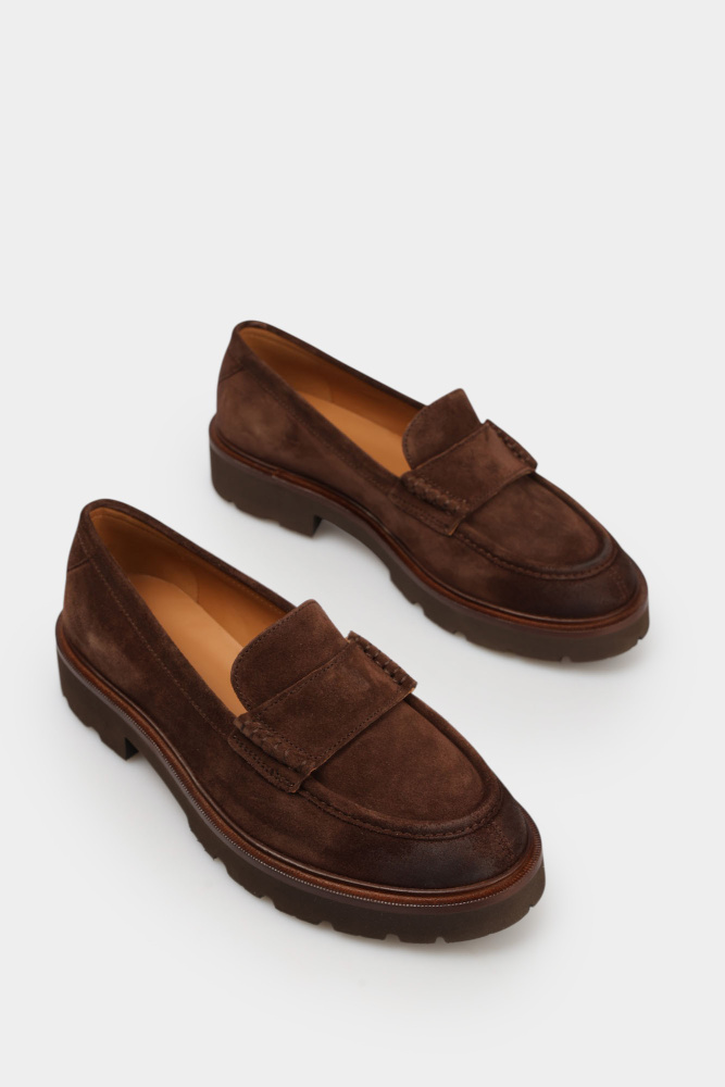 D564ZA00022C Лоферы Geox Коричневый