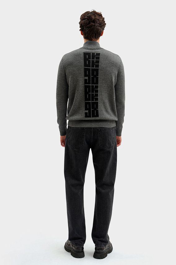 Кардиган Bikkembergs Серый