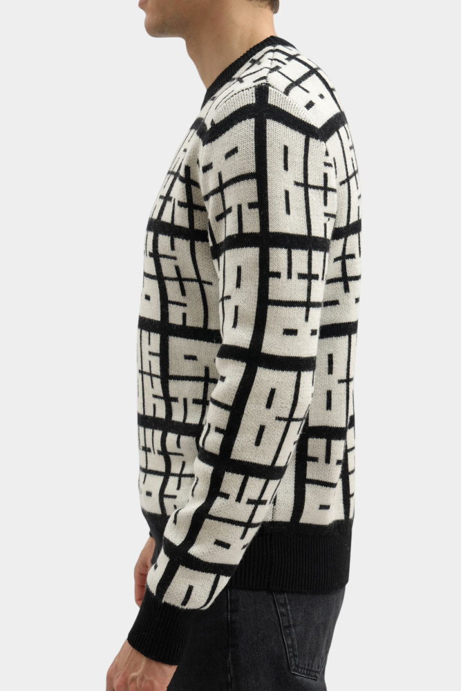 BMM1148 Свитер Bikkembergs Белый