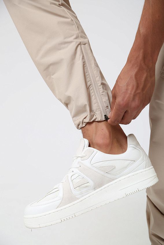 Брюки Karl Lagerfeld Бежевый