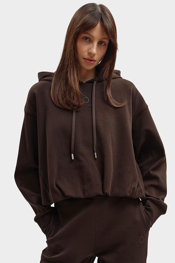 Худи Trussardi Коричневый