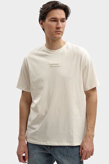 Футболка из хлопка Armani Exchange