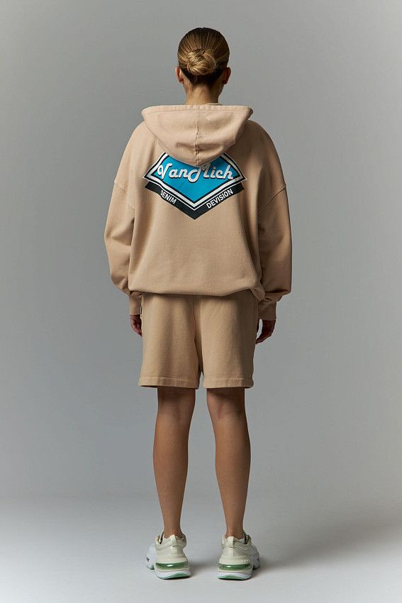 Худи Van Mich Бежевый