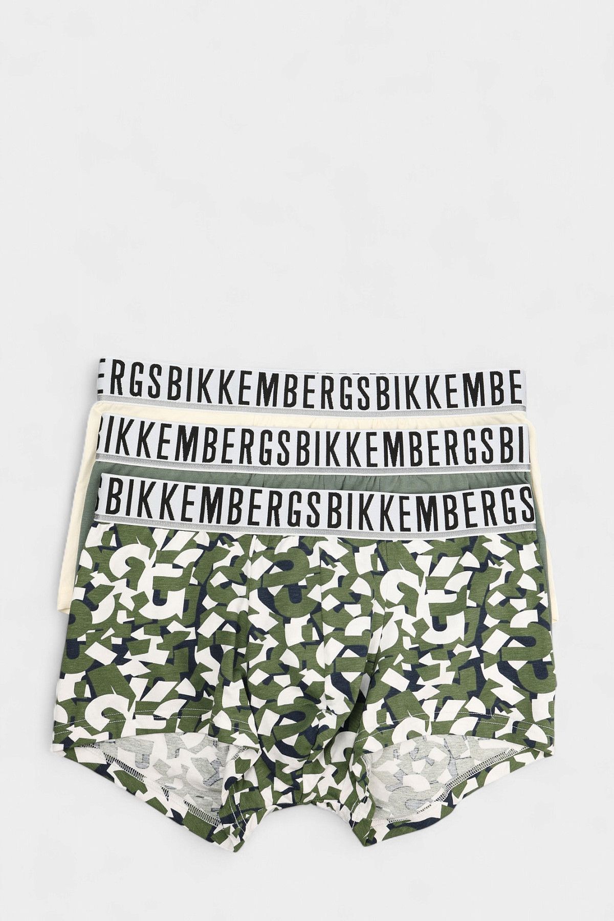 Трусы 3 шт. Bikkembergs Зеленый