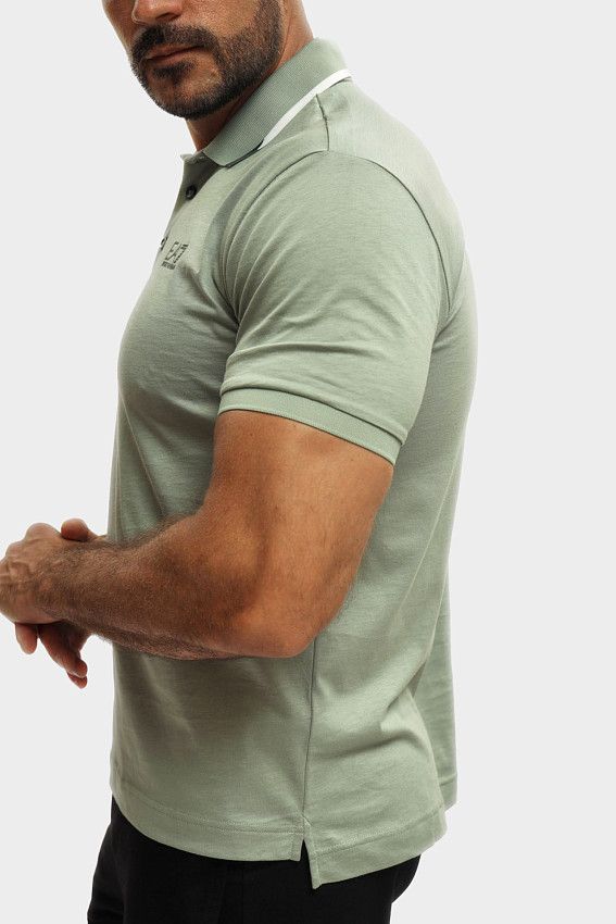 Поло EA7 Зеленый