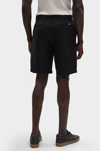 Брюки из льна и вискозы Armani Exchange