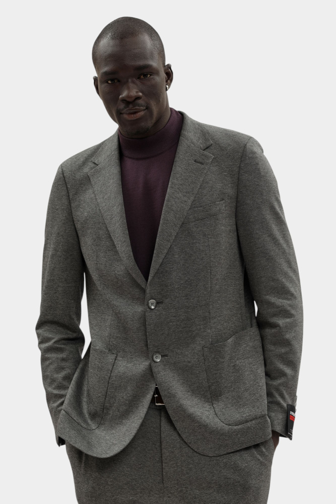 30049389_10018426 Пиджак Strellson Серый