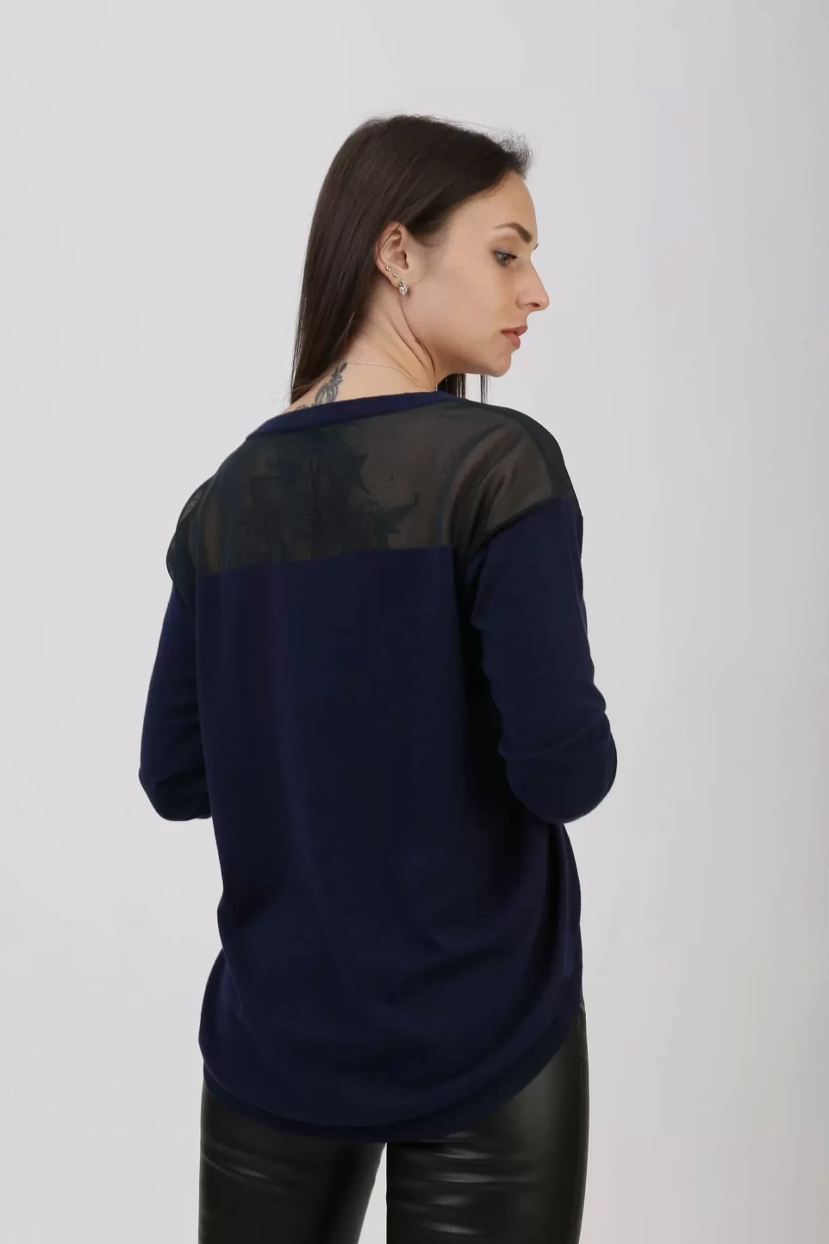 Пуловер Armani Exchange Синий