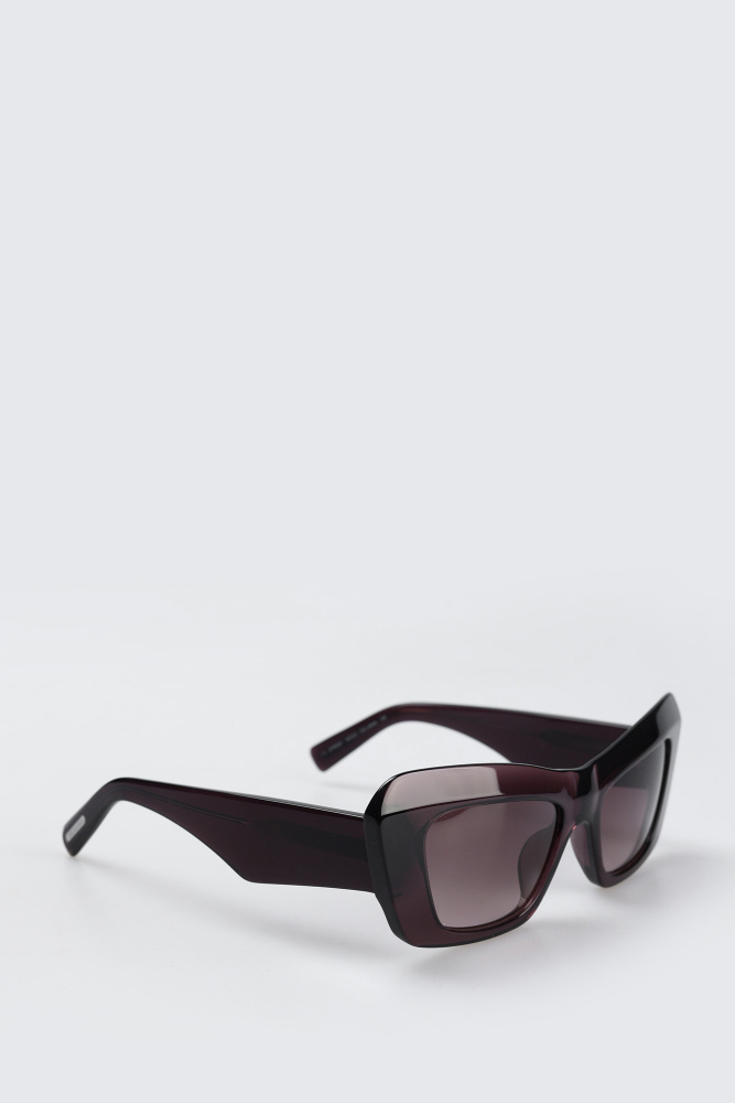 Trussardi-536V-W09 Очки с футляром Trussardi Бордовый