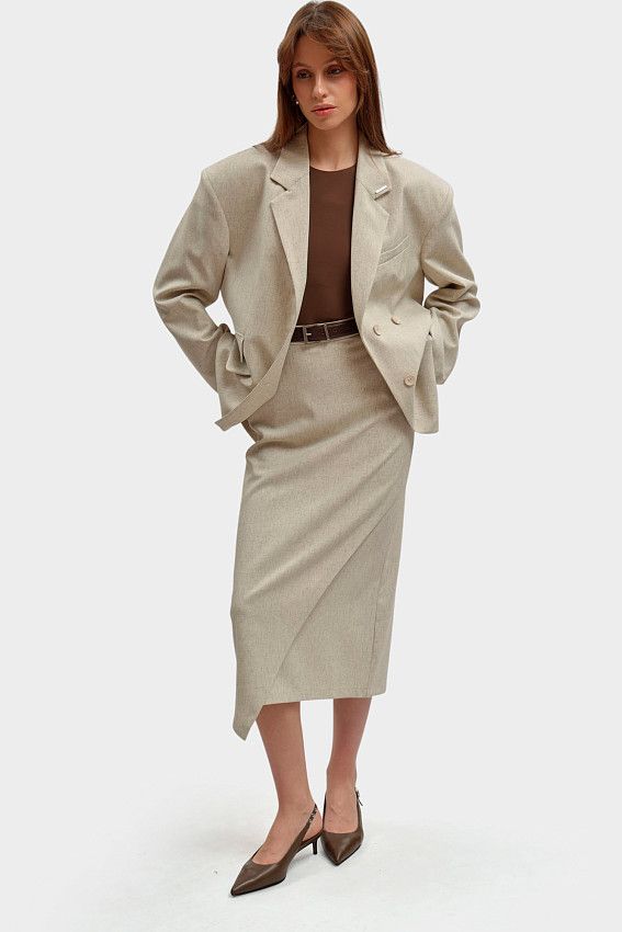 Юбка The Hills Молочный