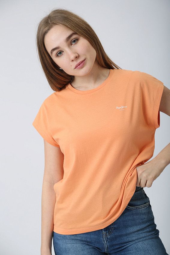 Футболка Pepe Jeans Оранжевый