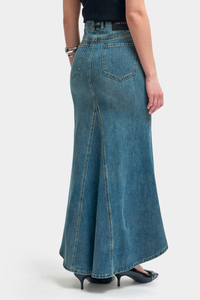 W-261-FT-56-5281A юбка джинсовая the hills 