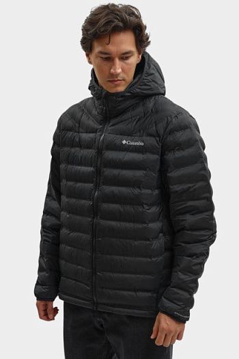 Пуховик черный Columbia