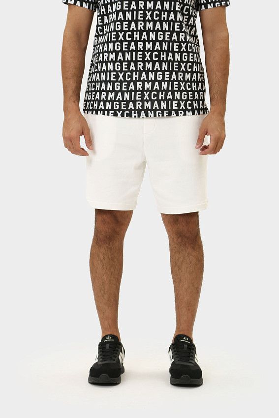 Шорты трикотажные Armani Exchange Белый