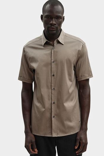 Рубашка из хлопка Emporio Armani