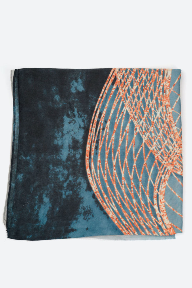 5199-124-447 MRC Палантин Marc Cony Голубой