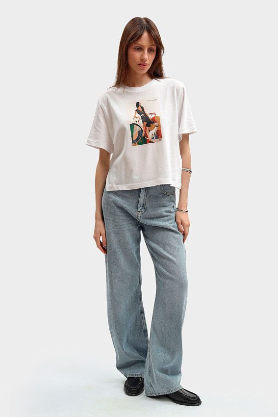 Футболка Trussardi Белый