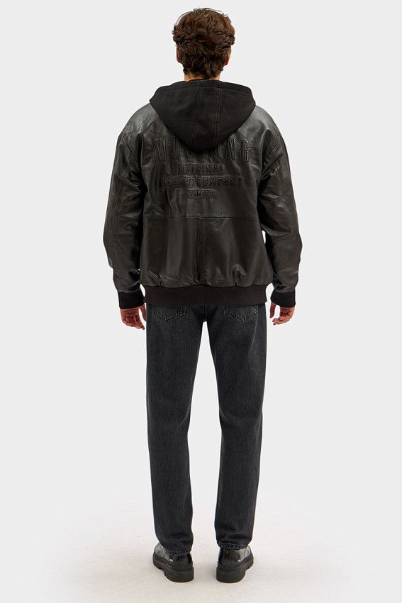 Куртка кожаная Mustang Черный