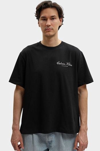 Футболка из хлопка Calvin Klein Jeans