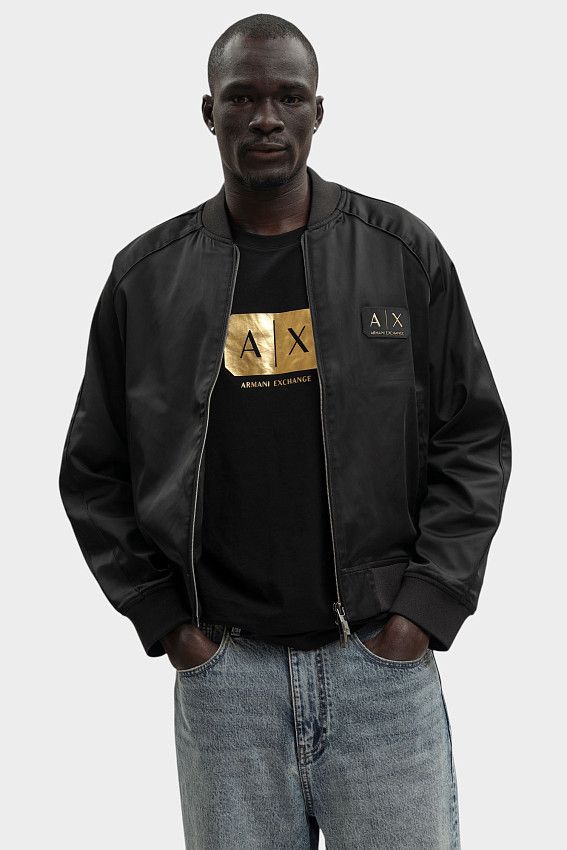 Бомбер Armani Exchange Черный