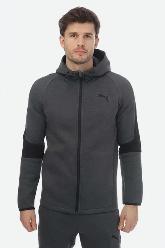 Толстовка с капюшоном Puma Серый