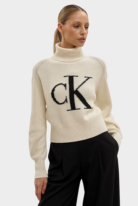 Свитер Calvin Klein Jeans Бежевый