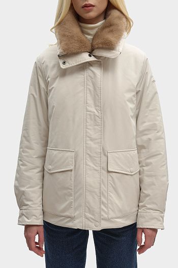 Куртка демисезонная молочная Pepe Jeans