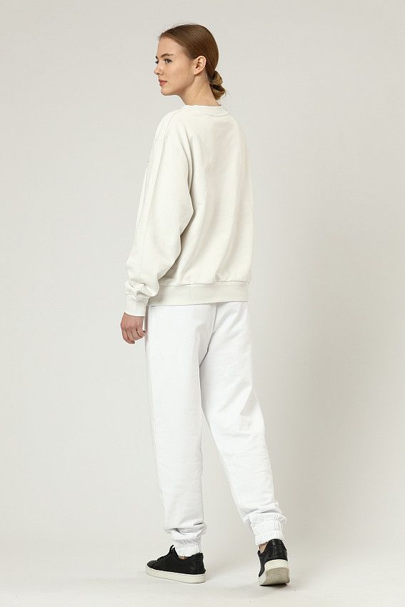 Брюки спортивные джоггеры Trussardi Белый