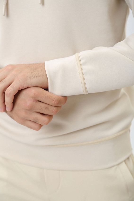 Худи Armani Exchange Бежевый